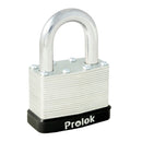 Candado laminado corto llave estándar 40mm Prolok