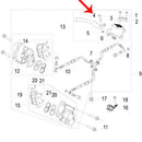 Palanca de freno delantero (ZAFFERANO250)