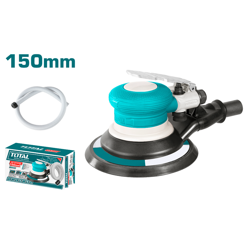 Lijadora de Aire orbital de 6" ( 150 mm ). Diametro de Entrada de Aire ( PT ) 1/4".