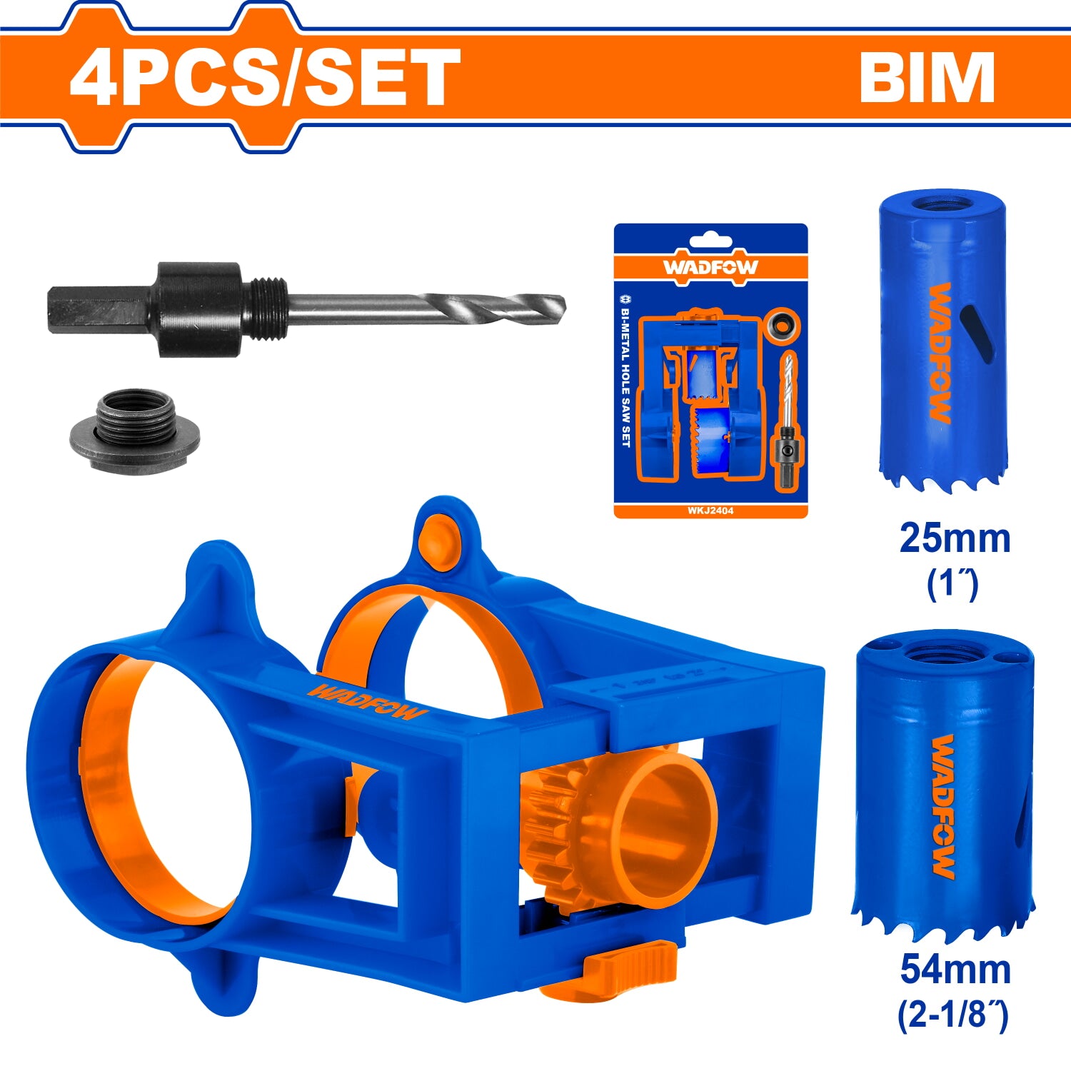 Kit de instalación de cerraduras para puertas de metal y madera. Set 4 pzas. Perfora agujeros. Molde cerrojos
