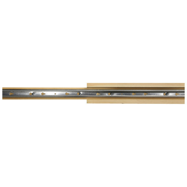 Kit de riel y herrajes para marco de puerta empotrada