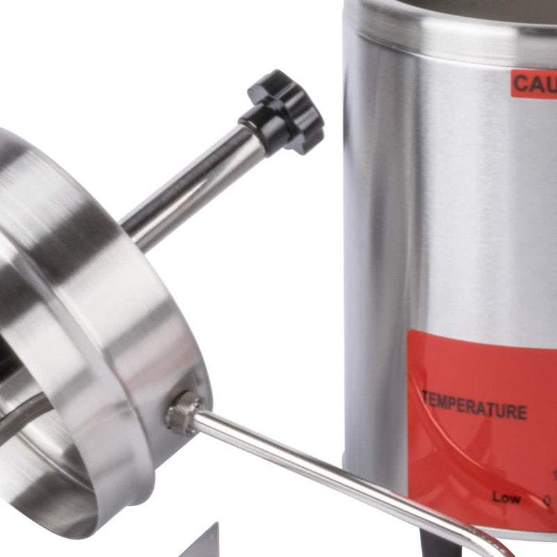 Dispensador caliente con bomba para queso, chili, gravy, salsas, caramelo caliente 500W. Tubo 8mm