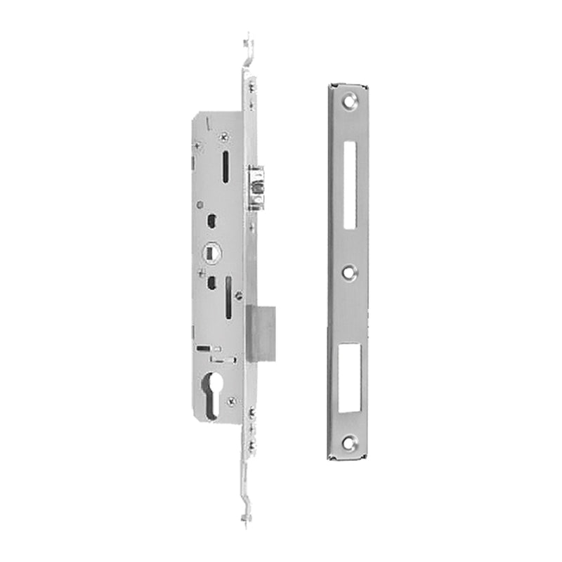 Cuerpo de cerradura Europea de Back Set de 29 mm y Distancia C-C 92 mm. Cuerpo de acero inoxidable.