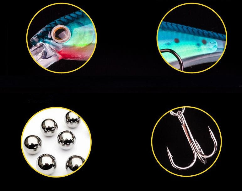 Señuelo Monnow lengua larga 9cm Red