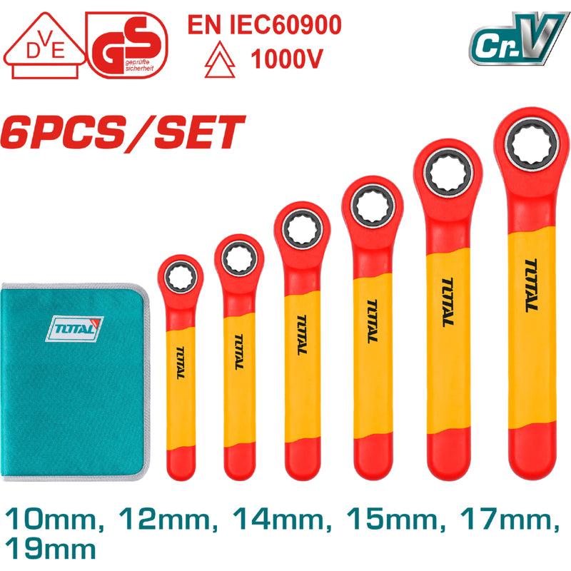 Juego De llaves aisladas de 6 piezas.