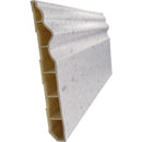 Zócalo PVC para piso SPC Stellar white 90 x 2900 mm