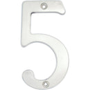 Numero 5 slim 4" cromo satinado Lock