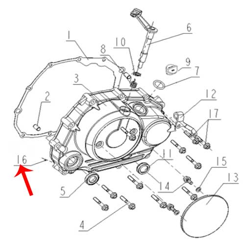 Covertor de aceite (RKG150 / TX200)