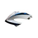 Covertor delantero lateral izquierdo blanco con calcomanias (TX200)