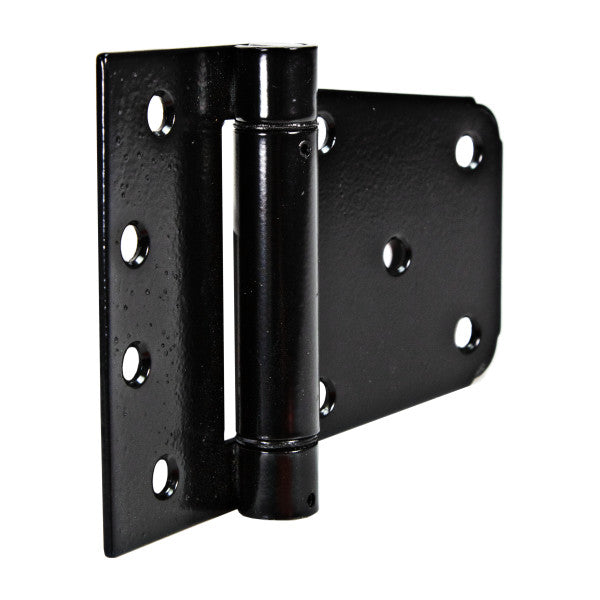 Juego de bisagras para puertas de cierre automático color negro