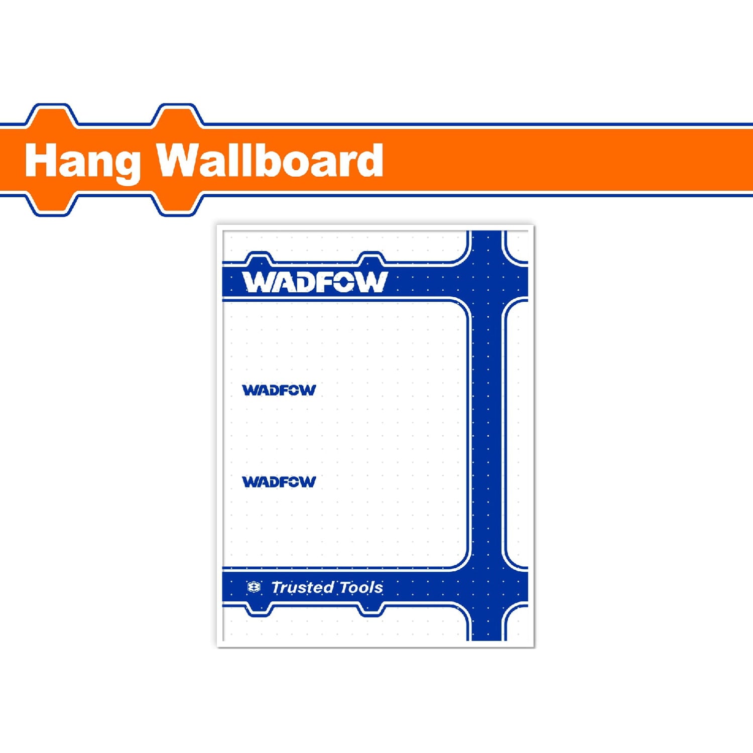 Exhibidor para pared Wadfow. Acero. Espesor: 1.0mm. 80cmx60cm.