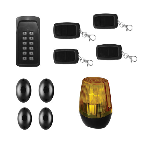 Barrera vehicular izquierda con brazo retraible de 5m 110V/60hz(2años)