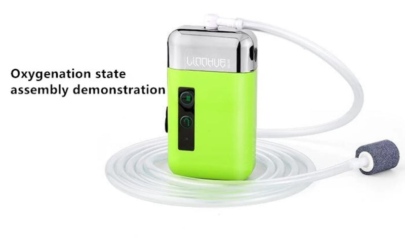 Bomba de aire ultrasilenciosa para peceras y carnada