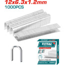 Grapas Longitud: 12mm, 1000pcs/caja de color para grapadora THT31143