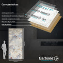 Panel Decorativo Mármol PVC  1.22m x 2.80m x 3mm Marmol Nacarado (Línea económica)