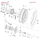 Rodamiento 6302-2RS (RGK150 / TNT150 / TNT135 / TNT25 / TRK251 / LEONCINO250 / ZAFFERANO250)
