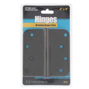 Bisagra de 4"x 4" de acabado de bronce frotado con aceite para puertas