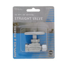 Llave recta de 3/8" x 3/8"  Compress x Push-On