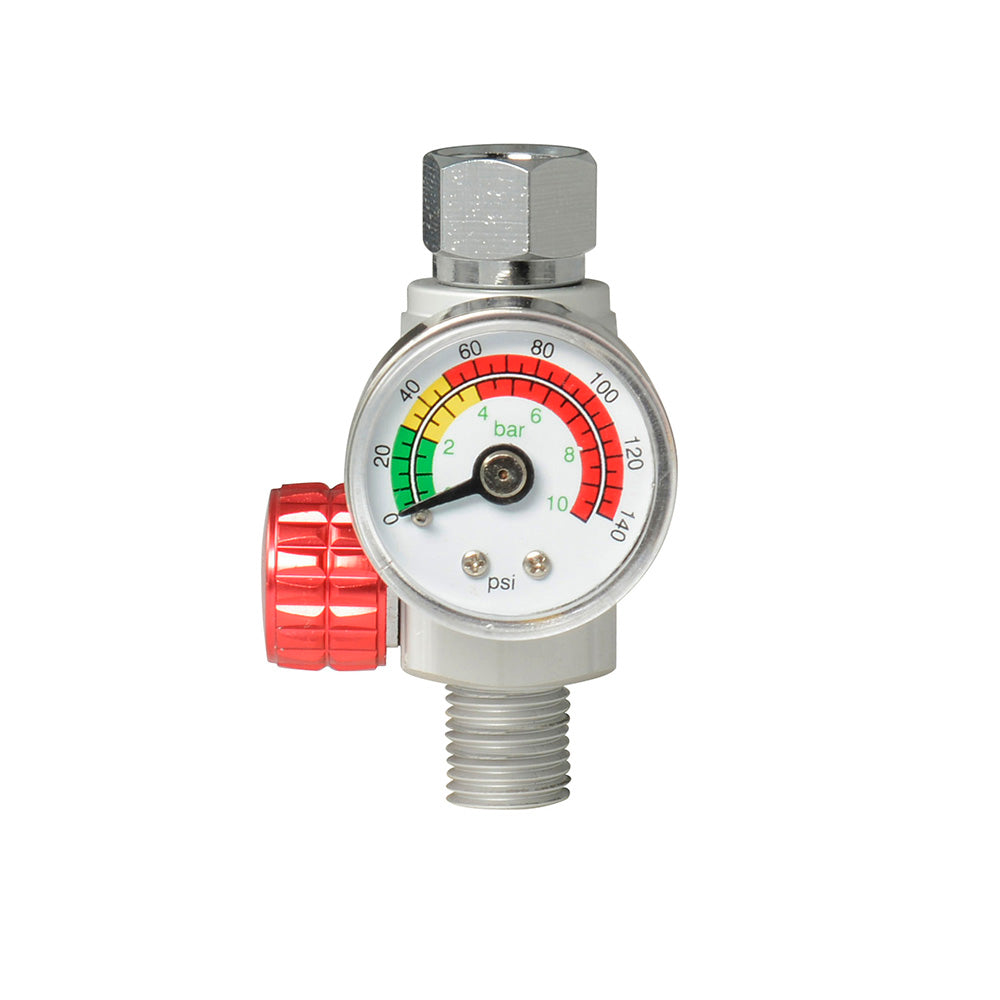 Regulador de aire con manómetro 1/4" NPT 145 PSI Urrea