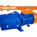 Bomba de Agua Jet 750W  1HP 55L/min. Succión 9m. 110-120V. Cabeza: 45m. Motor alambre de aluminio.