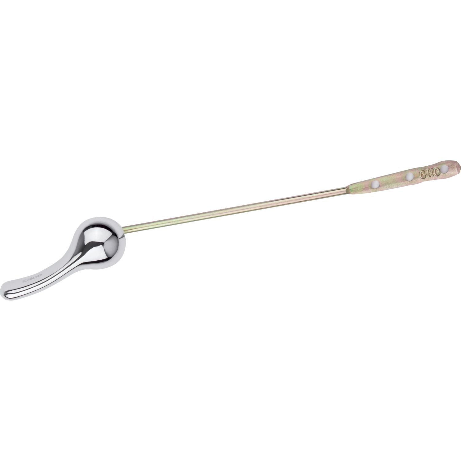 Palanca cromada para sanitario 28cm largo