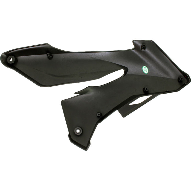 Covertor delantero izquierdo negro con calcomanias (TNT150)