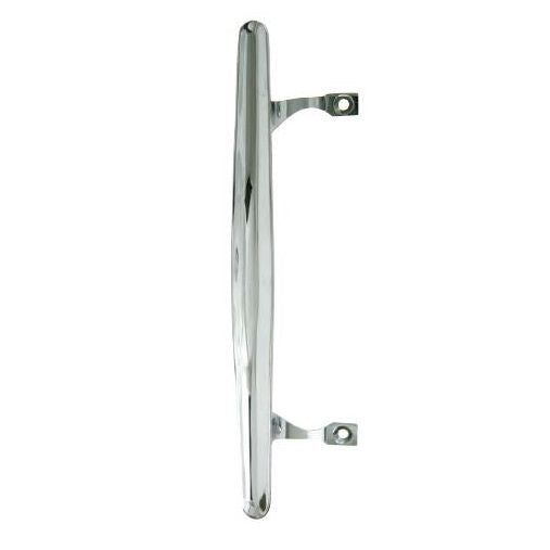 Tirador cromado de 10" para puertas corredizas