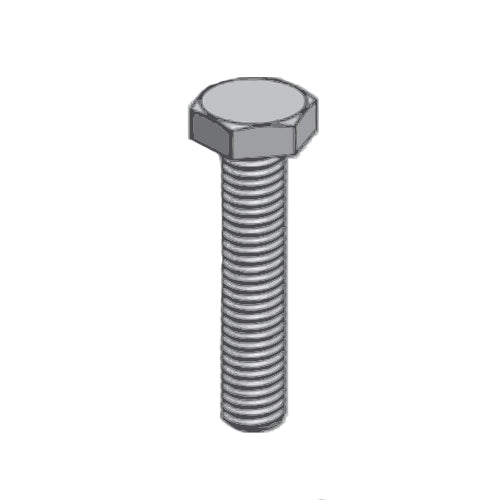 (caja 100) 5/16 x 2 Tornillo hexagonal rosca completa inoxidable Tap bolts 18-8.