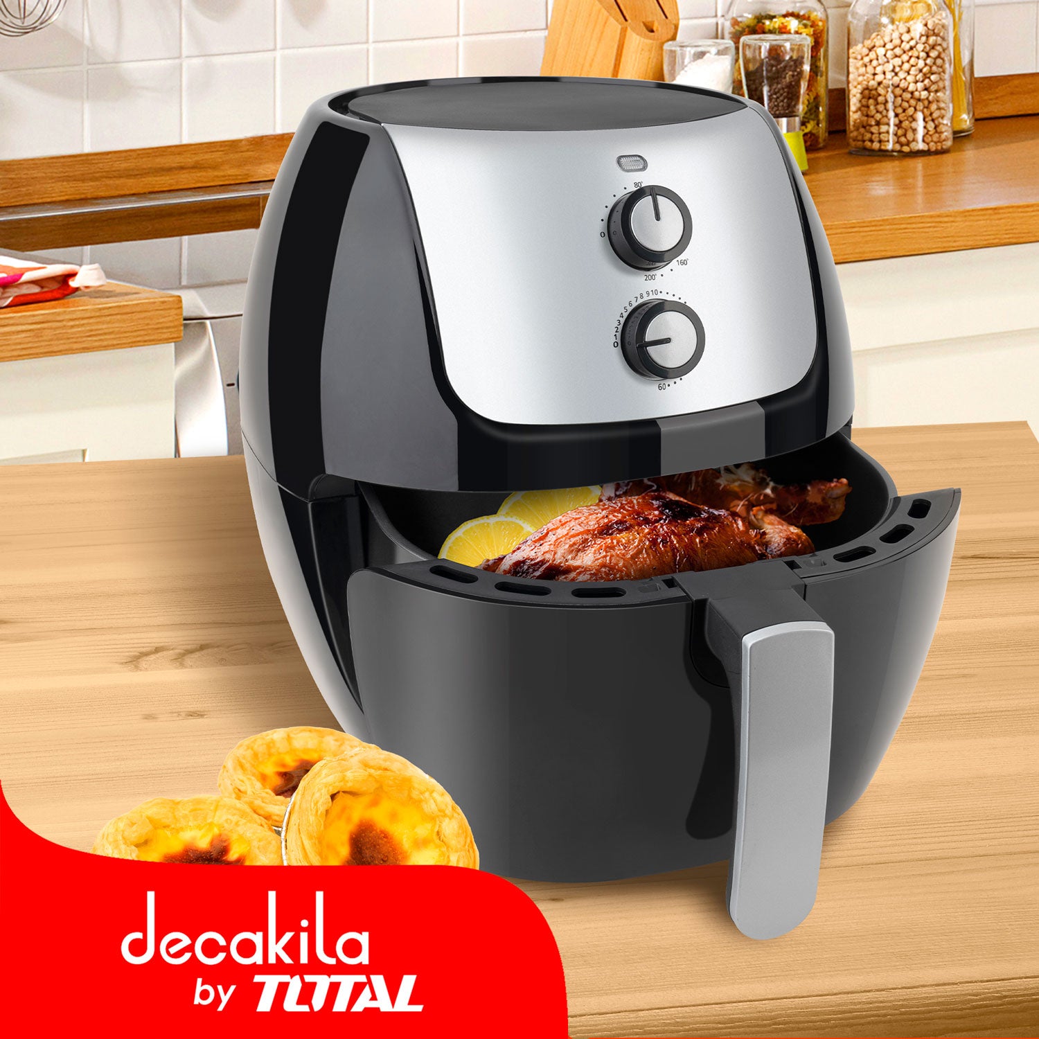 Freidora de aire 8L 1700W