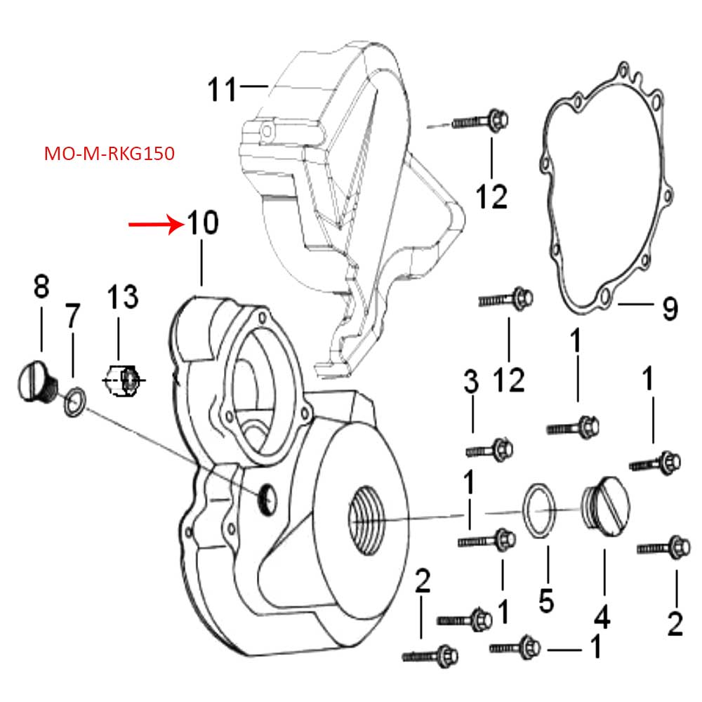 Covertor del distribudor (RKG150)