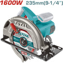 Sierra Circular1600W 5000rpm Diam. Hoja: 0.78" Corte a 45º y 90º Cortadora de disco