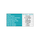 Filtro repuesto RO-PAD2 cambiar cada 2 años aproximadamente. Funciona con WAT01 Snowpad