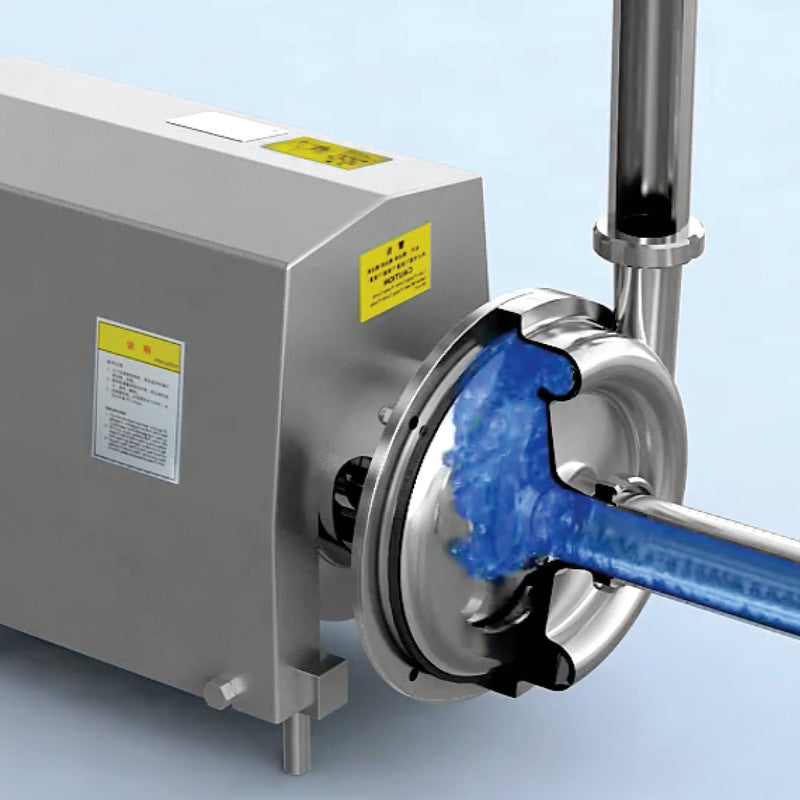 3 Hp. Bomba centrifuga sanitaria 210-230V 50Htz/ 440-480V 60Htz.316L/ FPM / SIC/SIC/FPM.3A