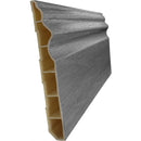 Zócalo PVC para piso SPC Roble Gris 90 x 2900 mm