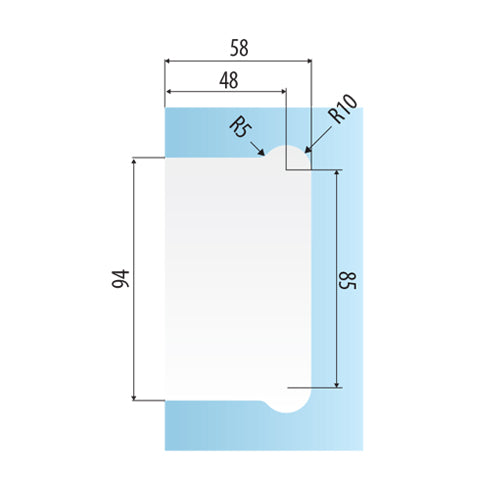 Cierrapuertas BISAGRAS HIDRÁULICAS DE PARED PUERTA DE BAÑO O PUERTAS - VIDRIO TITUS 1.0  PAR DE