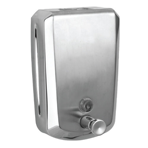 Dispensador de jabon liquido 1200 ml. Inox304 satinado.