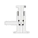 Sample  valve  1". 3A sanitary clamp tipe. 304.