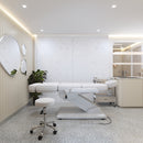 Panel Decorativo Mármol PVC  1.22m x 2.80m x 3mm Cuarzo Blanco (Línea económica)