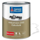 Pintura anticorrosiva brillante color blanco, 1 Galón. Sherwin Williams