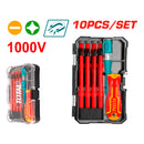 Juego De destornilladores Aislados Intercambiables (10 piezas) electricista