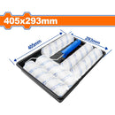 Rodillo para pintar 9" y bandeja para pintar 405x293mm. Paredes internas. Set 7 en 1.
