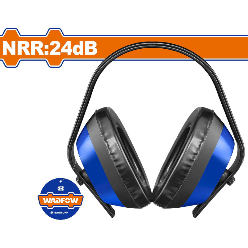 Protector de oídos. NRR:24dB. Almohadilla de espuma suave. Resistente a los impactos. Orejeras