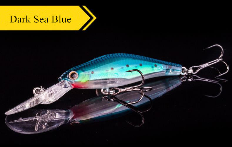 Señuelo Monnow lengua larga 9cm DSB