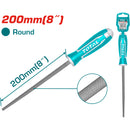 Lima redonda para Acero de 200 mm. Acero T12.