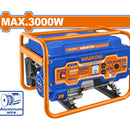 Generador a Gasolina 3000W 110-120V Frec. salida: 60Hz. Veloc. Nominal: 3600rpm. Motor: 4 tiempos. Planta