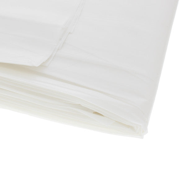 Lona protectora de plástico transparente de 9 x 12 pies