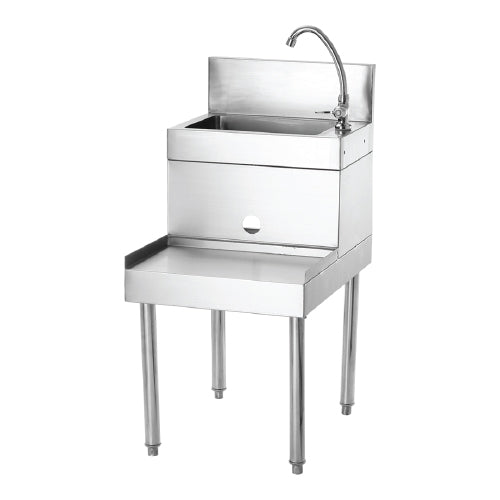 Estacion de mezclador con fregador. 450cm x 60cm