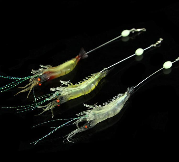 Señuelo camarón realista 9cm / 7g