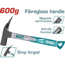 Martillo de orejas para trabajos de techo, 600g.