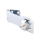 Aldaba cromada de 4-1/2" con cerrojo